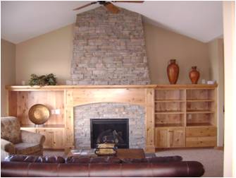 JL Wageman Homes - Fireplace